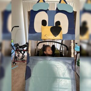 Alternative view of Bluey